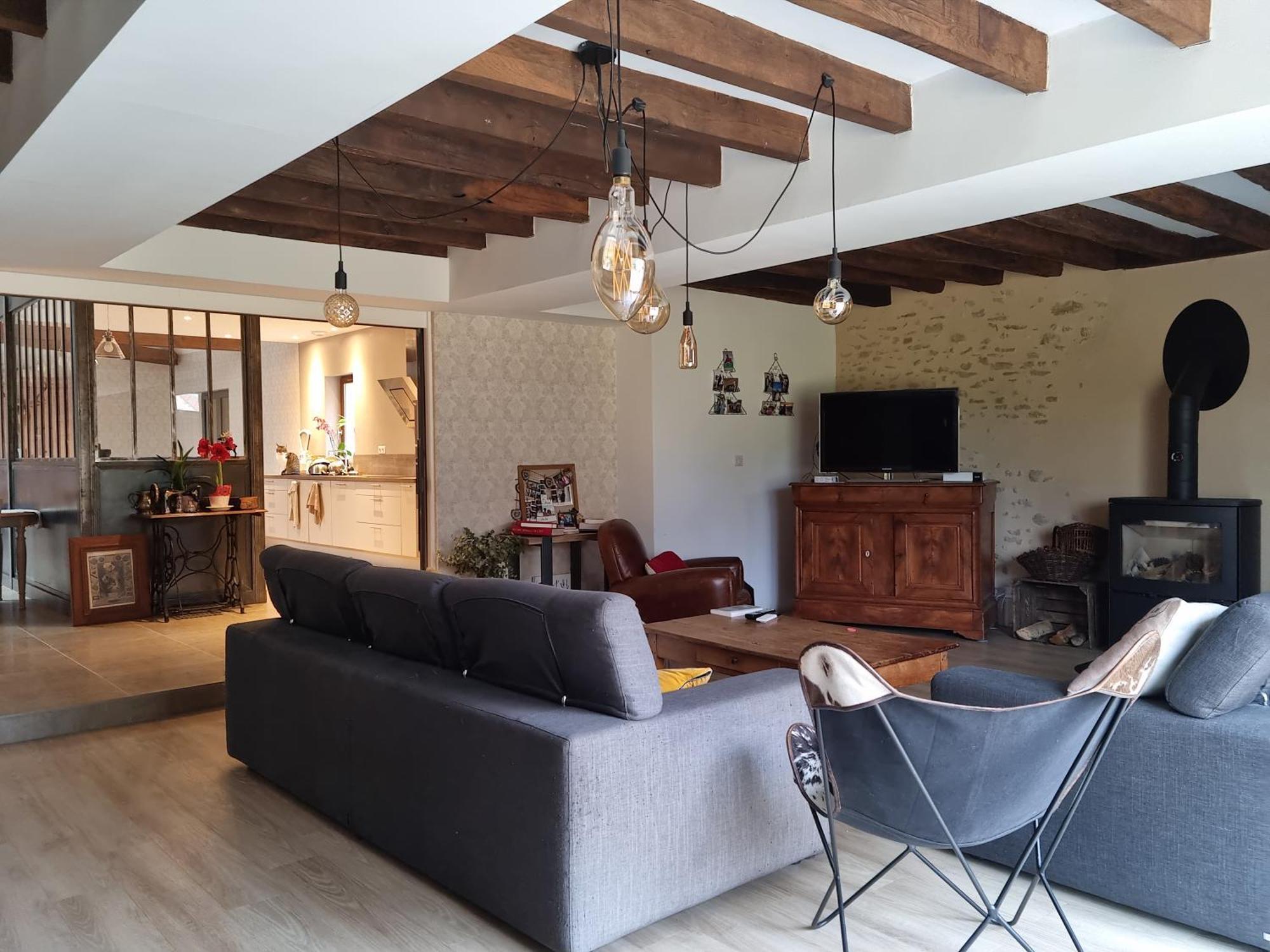 L 'Aupinouse Chambre Double Pivoine Avec Salle D'Eau Privative La Suze-sur-Sarthe Exterior photo
